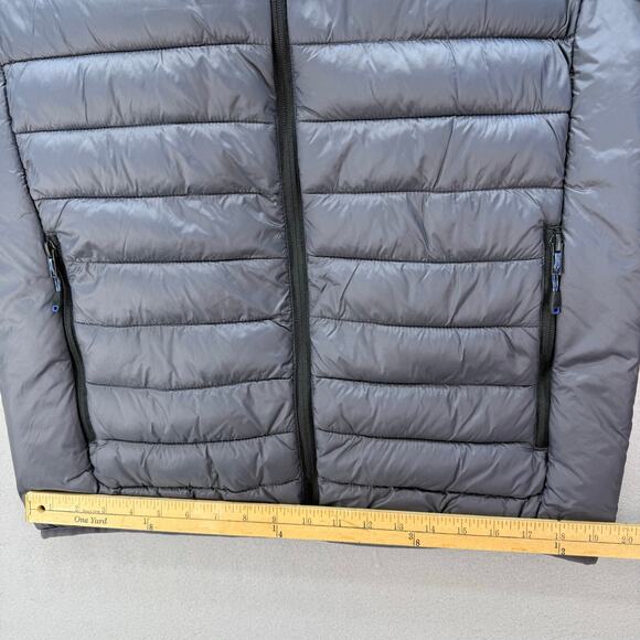 Hawke & Co Puffer Coat Men's M Grey Performance Wind And Water Resistant NWT - Picture 14 of 15